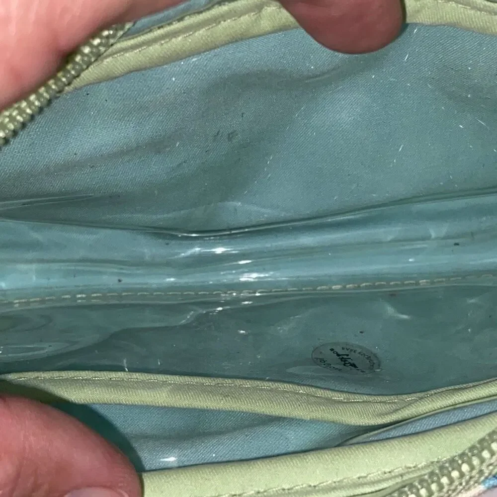 Longaberger Wristlet‎ Zippered Long Wallet Multicolor Purse